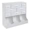 Badger Basket White Baskets & Bins Storage Station